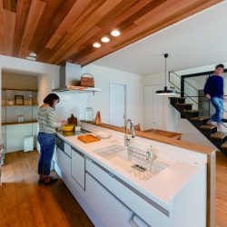 カフェ風キッチン