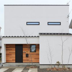 シンプルで落ち着いた外観