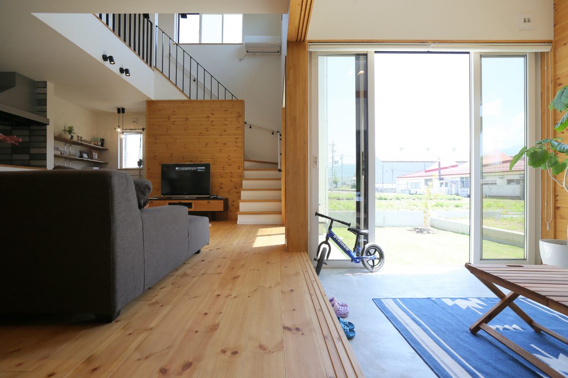 家族みんなが全力で遊べる“趣味と暮らす”家！