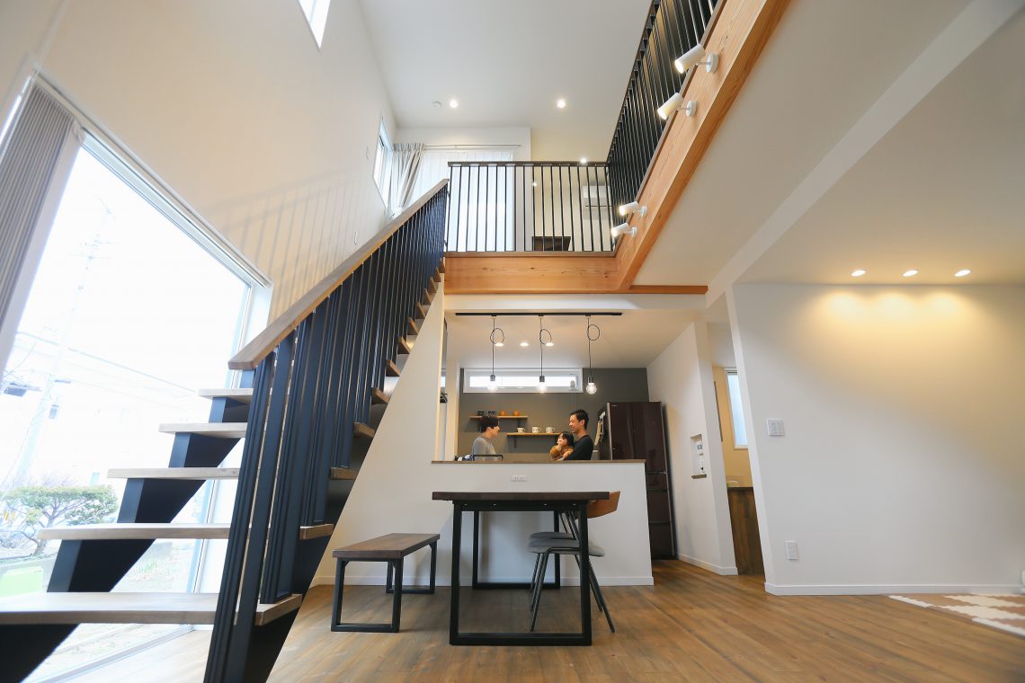 とにかく開放感を追求したLDK